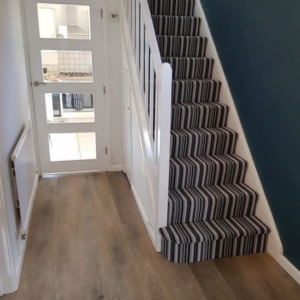 Amtico and Staircase Carpet