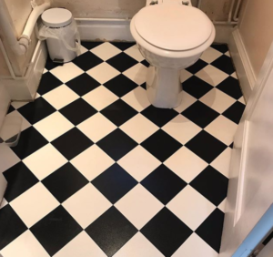 Amtico bathroom floor