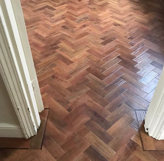 Karndean Art Select Parquet Flooring with Border