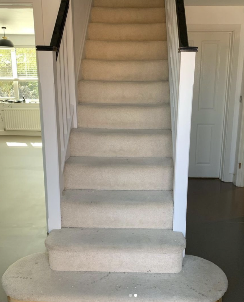 Stair Carpet fitted by Floor Coverings Cambridge