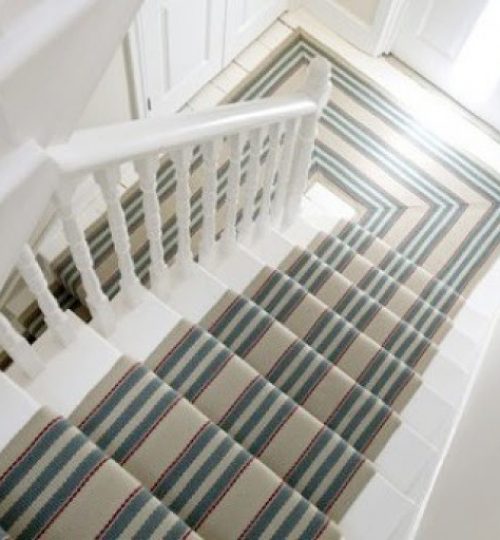 Striped Stair Carpet Cambridge